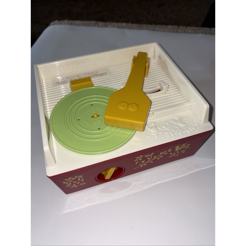 Fisher Price Classic Record Player Re-release Only One Record Included(Working)